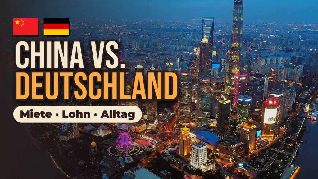 China im Vergleich mit Deutschland: Vorschaubild des Videos